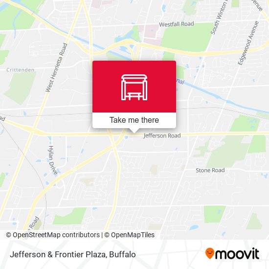 Jefferson & Frontier Plaza map