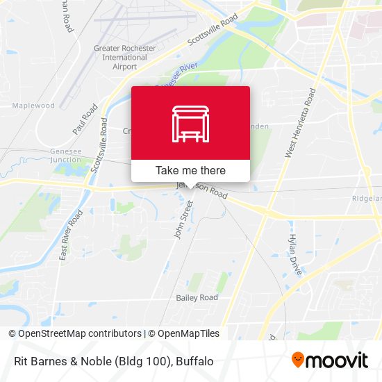 Rit Barnes & Noble (Bldg 100) map