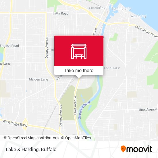 Mapa de Lake & Harding