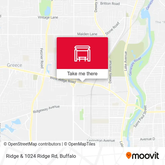 Ridge & 1024 Ridge Rd map