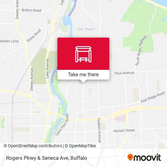 Rogers Pkwy & Seneca Ave map