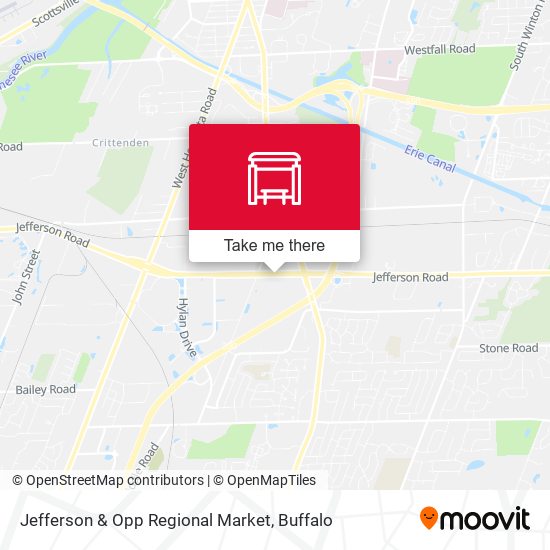 Jefferson & Opp Regional Market map