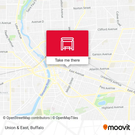 Union & East map
