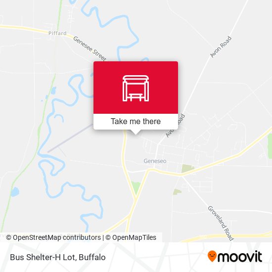 Mapa de Bus Shelter-H Lot