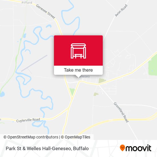 Mapa de Park St & Welles Hall-Geneseo
