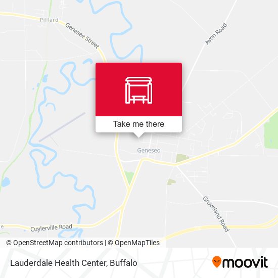 Lauderdale Health Center map