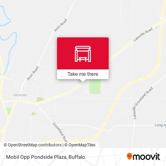 Mapa de Mobil Opp Pondside Plaza