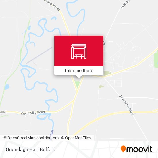 Mapa de Onondaga Hall