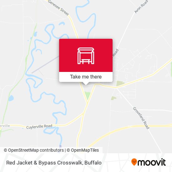Red Jacket & Bypass Crosswalk map