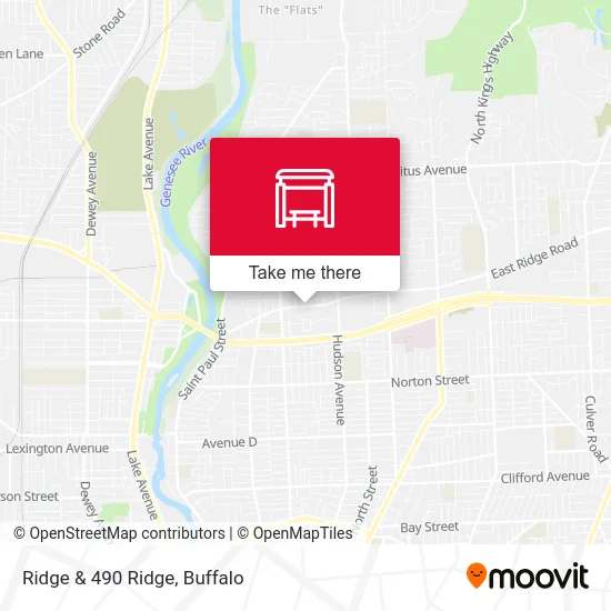 Ridge & 490 Ridge map