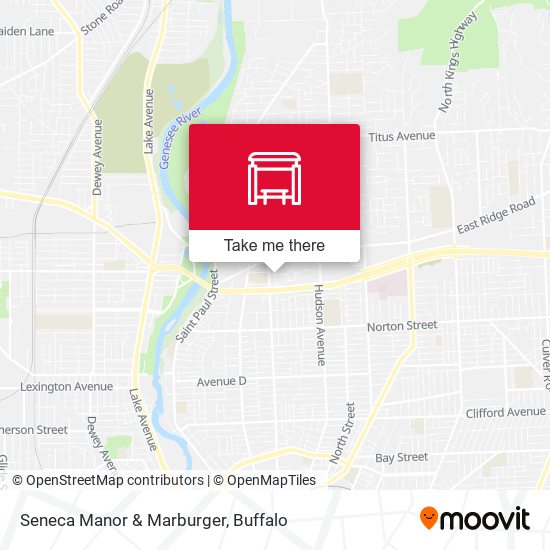 Seneca Manor & Marburger map