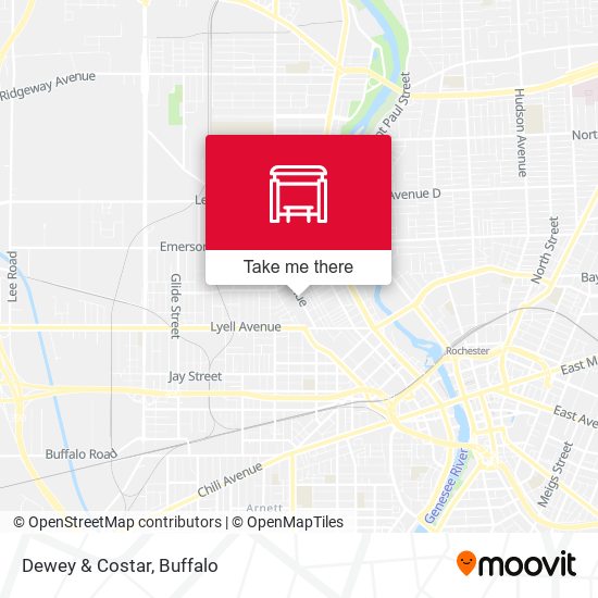 Mapa de Dewey & Costar