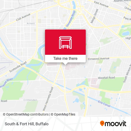Mapa de South & Fort Hill
