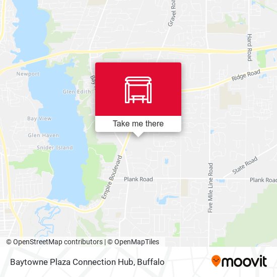 Baytowne Plaza Connection Hub map