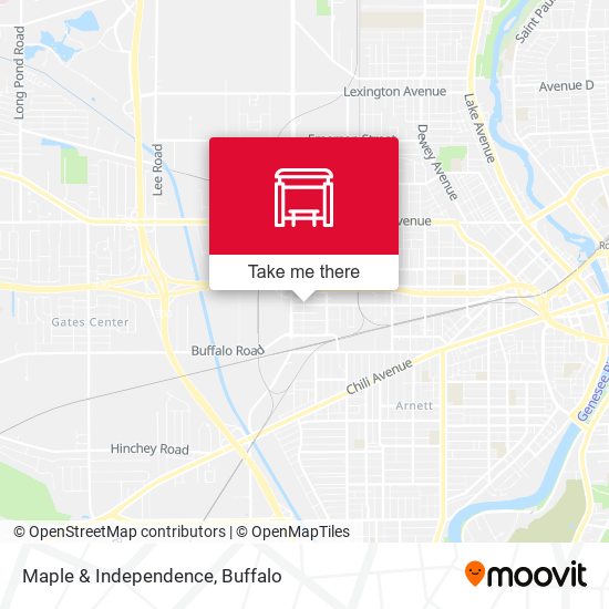 Mapa de Maple & Independence