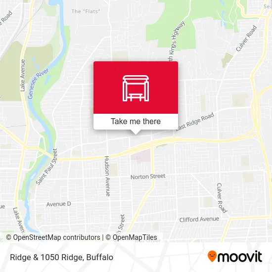 Ridge & 1050 Ridge map