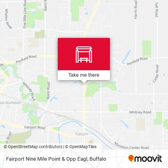 Mapa de Fairport Nine Mile Point & Opp Eagl