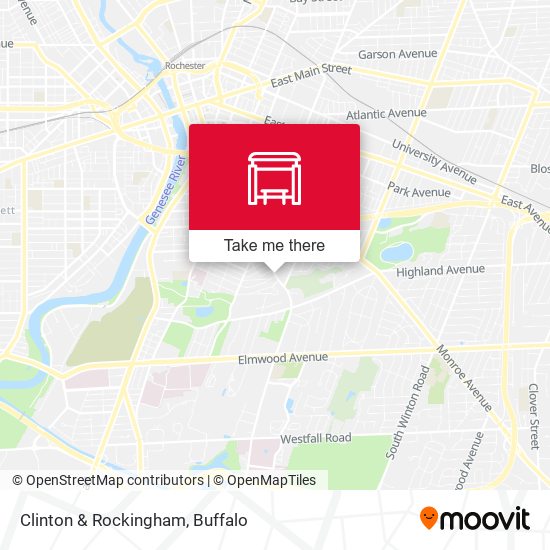 Mapa de Clinton & Rockingham