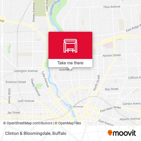 Clinton & Bloomingdale map