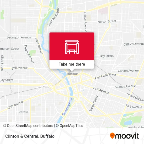 Clinton & Central map
