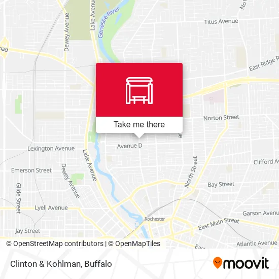 Clinton & Kohlman map