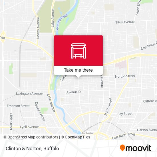 Clinton & Norton map