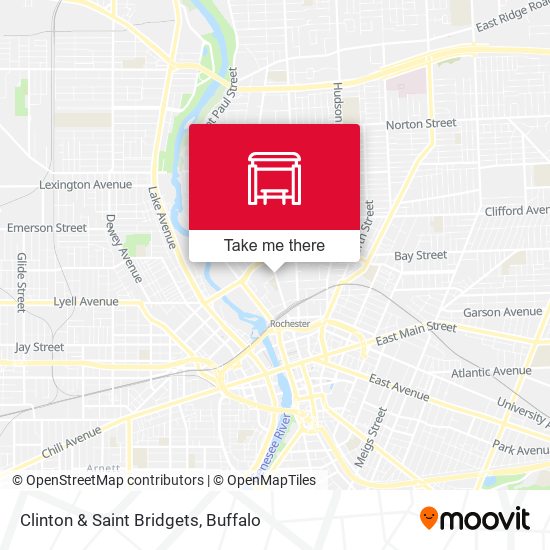 Mapa de Clinton & Saint Bridgets