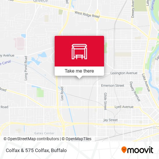 Mapa de Colfax & 575 Colfax