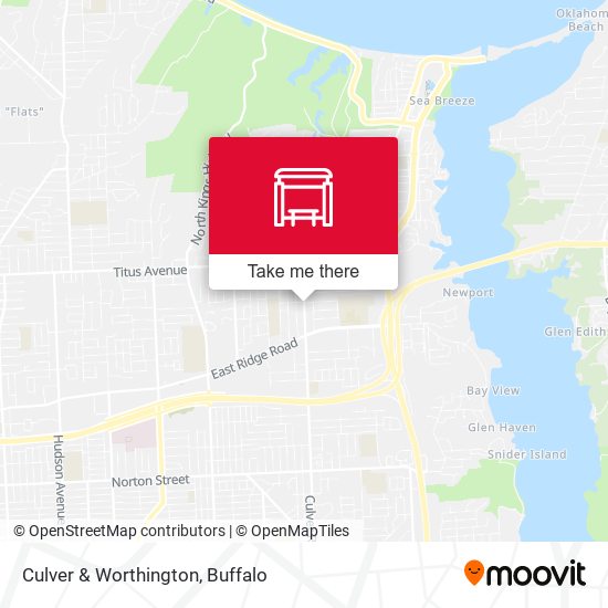 Mapa de Culver & Worthington