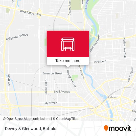 Mapa de Dewey & Glenwood