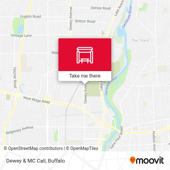Dewey & MC Call map
