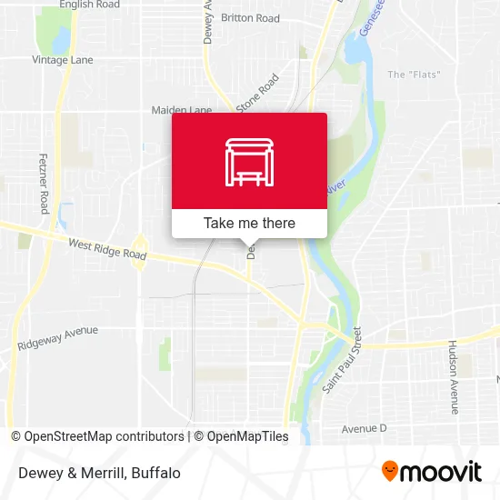 Dewey & Merrill map