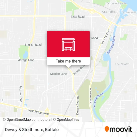 Dewey & Strathmore map