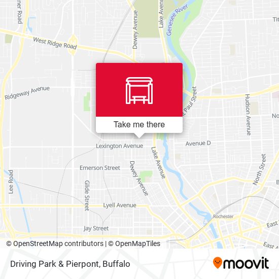 Mapa de Driving Park & Pierpont