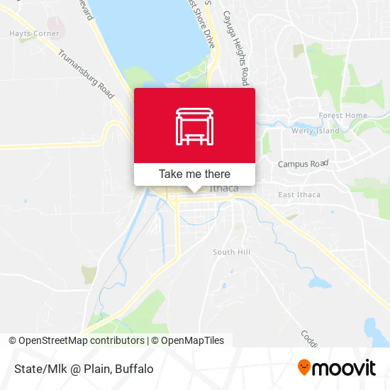 State/Mlk @ Plain map