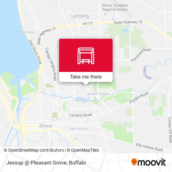 Jessup @ Pleasant Grove map