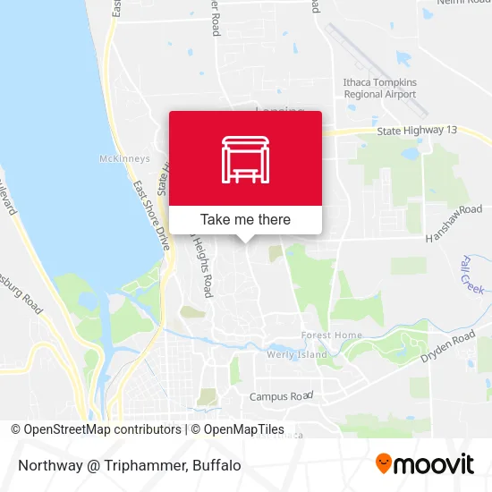 Northway @ Triphammer map