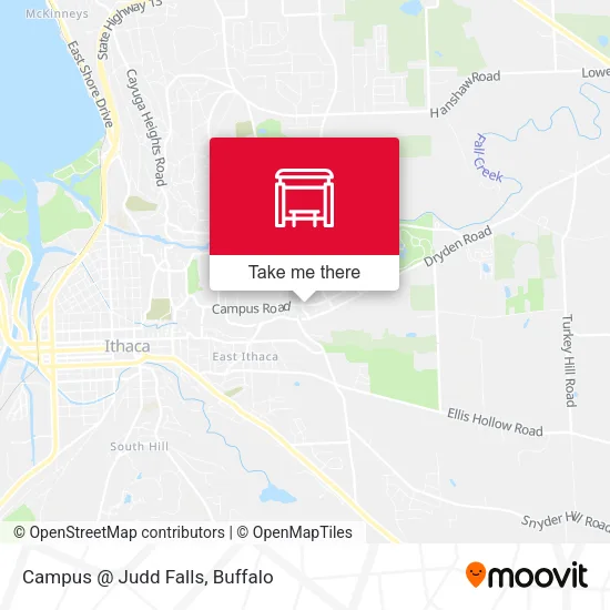 Mapa de Campus @ Judd Falls