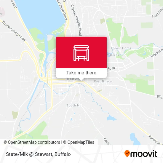 Mapa de State/Mlk @ Stewart