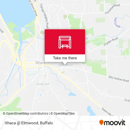Ithaca @ Elmwood map