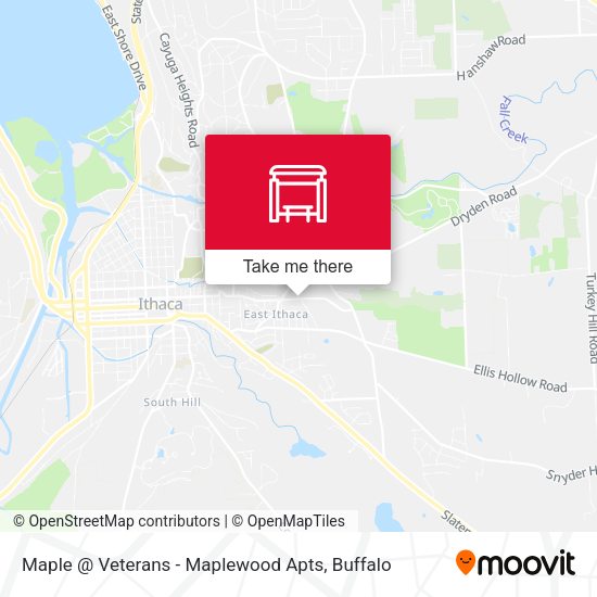Mapa de Maple @ Veterans - Maplewood Apts