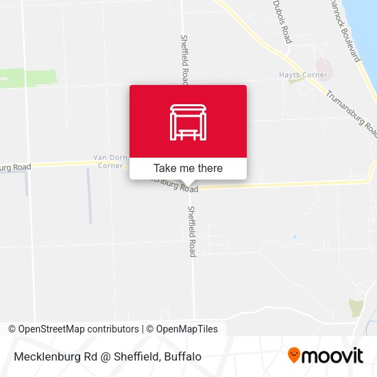 Mecklenburg Rd @ Sheffield map