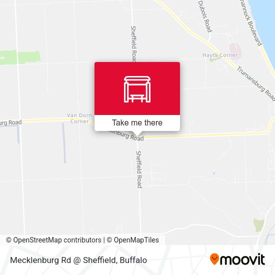 Mecklenburg Rd @ Sheffield map