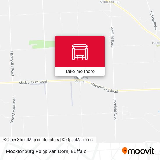 Mecklenburg Rd @ Van Dorn map