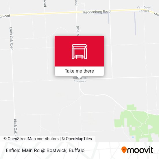 Enfield Main Rd @ Bostwick map