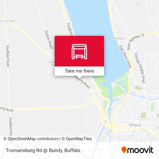 Trumansburg Rd @ Bundy map