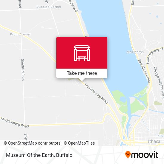 Mapa de Museum Of the Earth