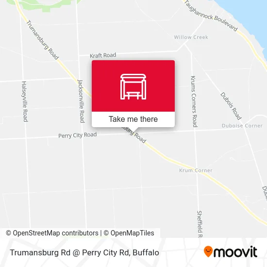 Trumansburg Rd @ Perry City Rd map