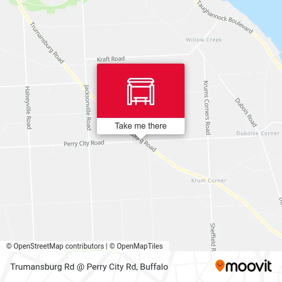 Trumansburg Rd @ Perry City Rd map