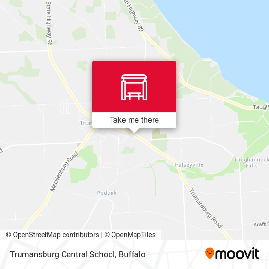 Trumansburg Central School map